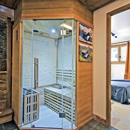 サン・マルタン・ド・ベルヴィル Chalet Familial Aux Menuires, Sauna, Parking, Proche Pistes De Ski - Fr-1-613B-12ヴィラ エクステリア 写真